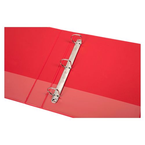 Marbig Clearview Insert Ring Binder A4 38mm 3d Red