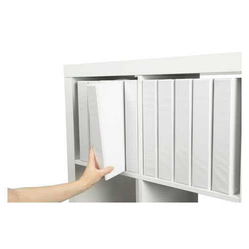 Marbig Clearview Insert Ring Binder A4 38mm 3d White