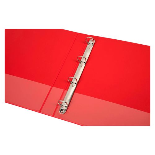 Marbig Clearview Insert Ring Binder A4 25mm 4d Red