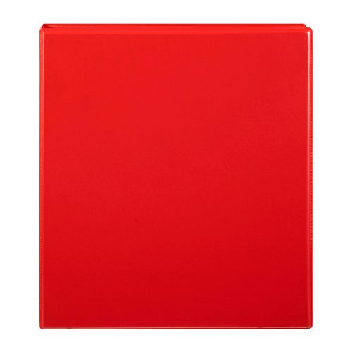 Marbig Clearview Insert Ring Binder A4 38mm 4d Red