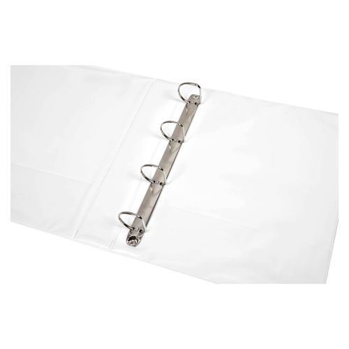 Marbig Clearview Insert Ring Binder A4 38mm 4d White