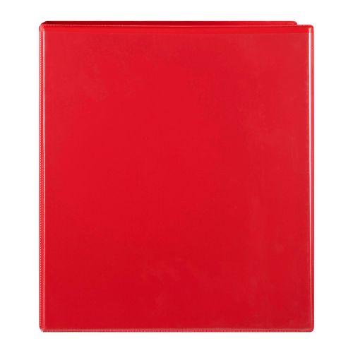Marbig Clearview Insert Ring Binder A4 50mm 4d Red