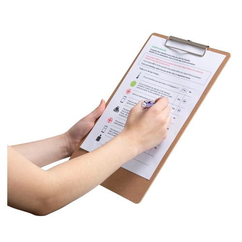 Marbig Clipboard Economy Wire Clip Foolscap