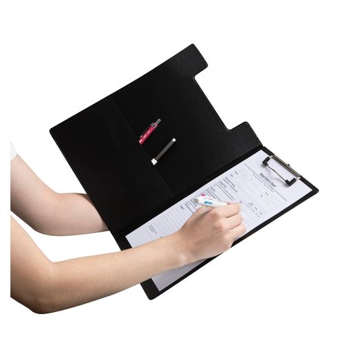 Marbig Clipfolder PP A4 Black
