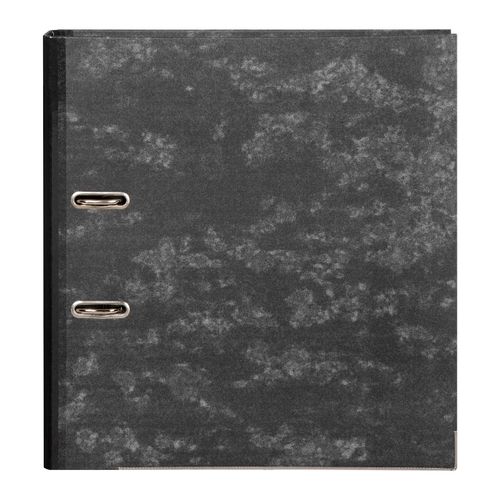 Marbig Lever Arch File A4 Half Arch Reinforced Spine Black