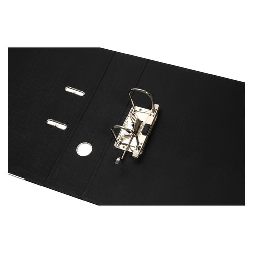Marbig Lever Arch File A4 PE Linen Black