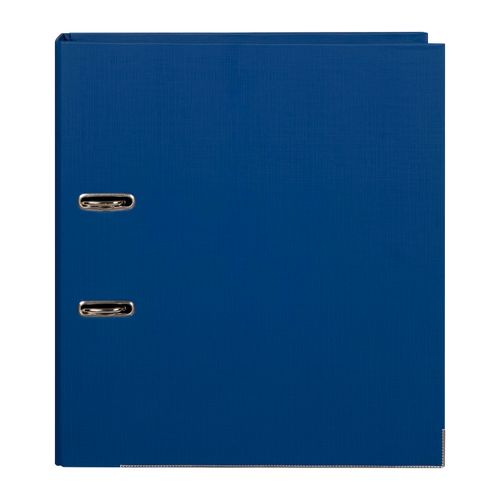 Marbig Lever Arch File A4 PE Linen Blue