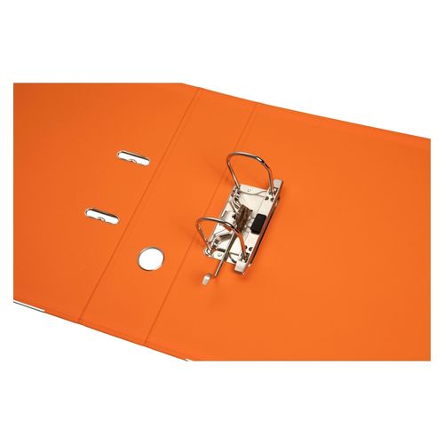 Marbig Lever Arch File A4 PE Linen Orange
