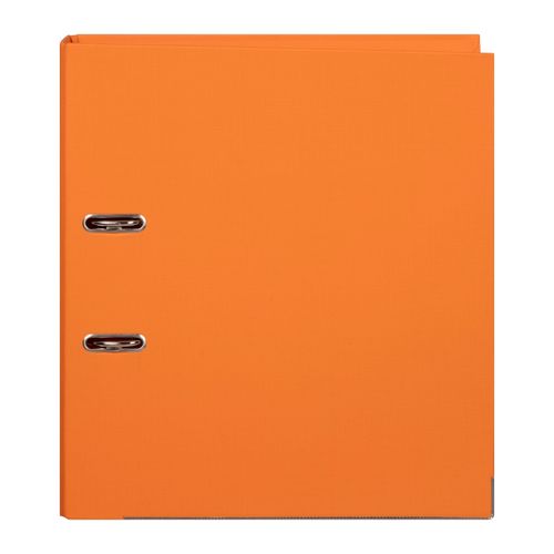 Marbig Lever Arch File A4 PE Linen Orange