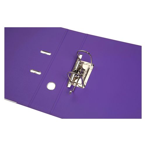 Marbig Lever Arch File A4 PE Linen Purple