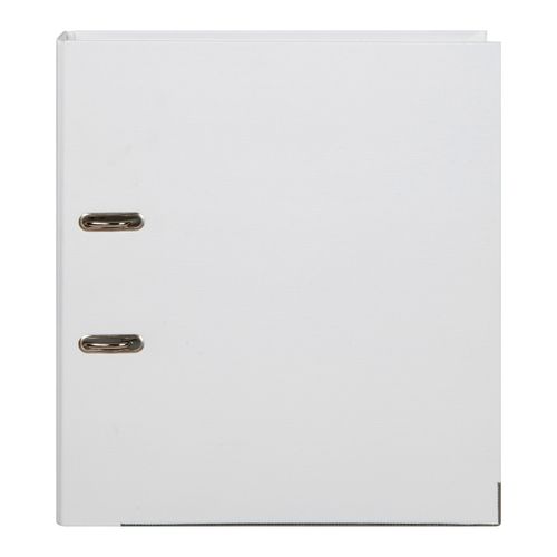 Marbig Lever Arch File A4 PE Linen White