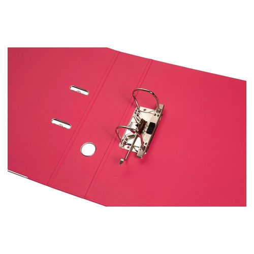 Marbig Lever Arch File A4 PE Linen Coral
