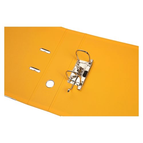 Marbig Lever Arch File A4 PE Linen Yellow