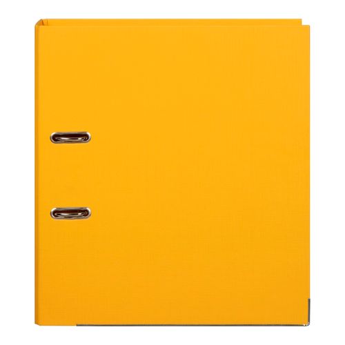 Marbig Lever Arch File A4 PE Linen Yellow