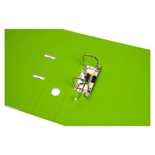 Marbig Lever Arch File A4 PE Linen Lime Green