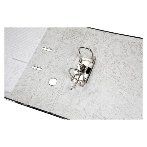 Marbig Lever Arch File Foolscap Black