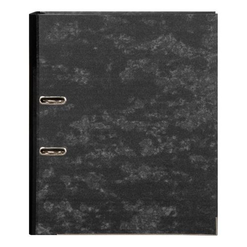 Marbig Lever Arch File Foolscap Black