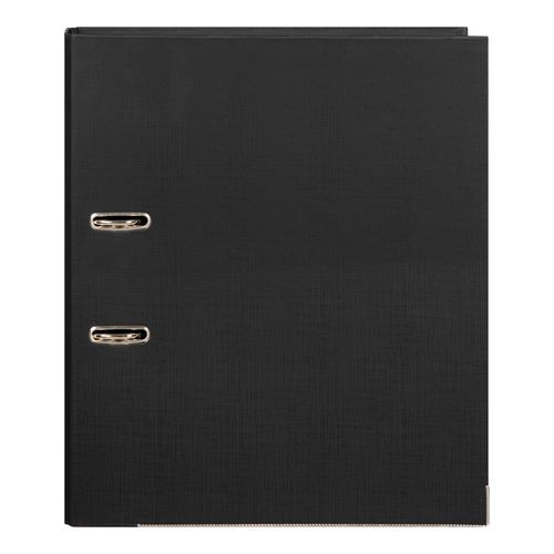 Marbig Lever Arch File Foolscap PE Black