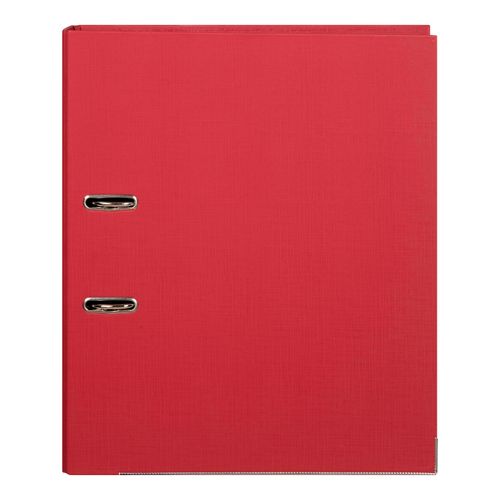 Marbig Lever Arch File Foolscap PE Red