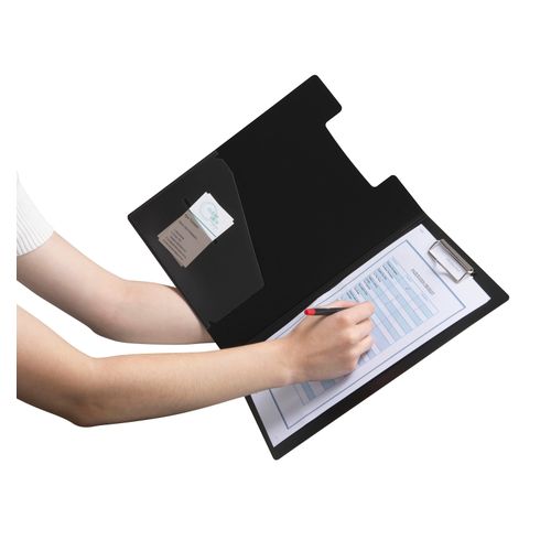 Marbig Clipfolder Enviro A4 Black