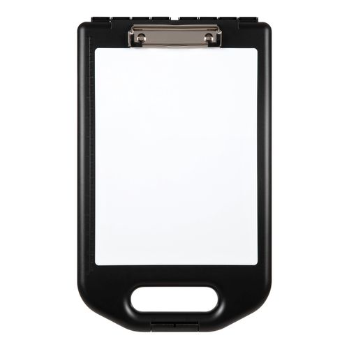 Marbig Professional Clipboard Storage with Whiteboard Black