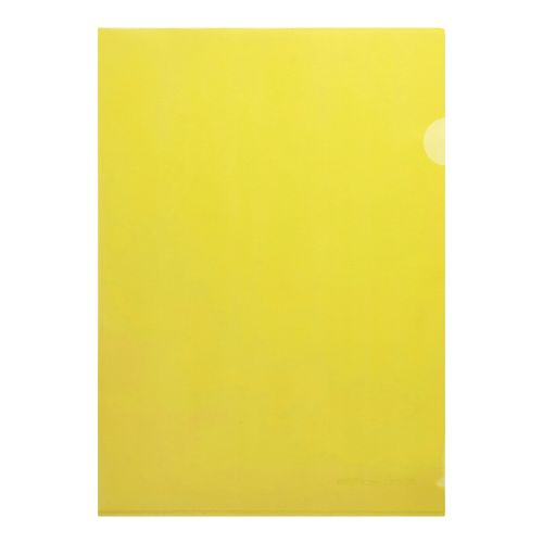 Marbig Letter File A4 Yellow Box 100