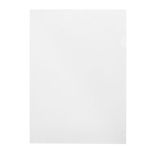Marbig Letter File A4 Clear Box 100
