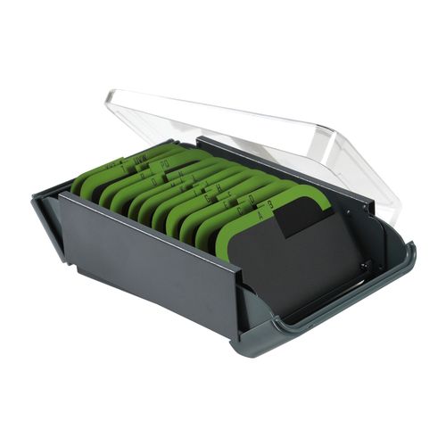 Marbig Business Card Box Filing Box 400 Card Capacity