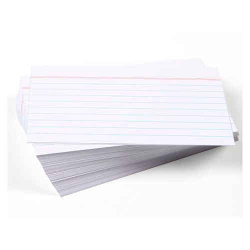 Esselte System Cards 127x76mm (5x3) White Pack 100