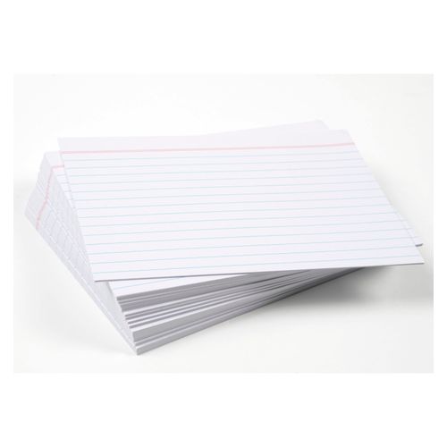 Esselte System Cards 152x102mm (6x4) White Pack 100