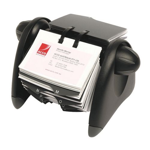 Marbig Professional Series Rotary File Business Cards Business Sleeve