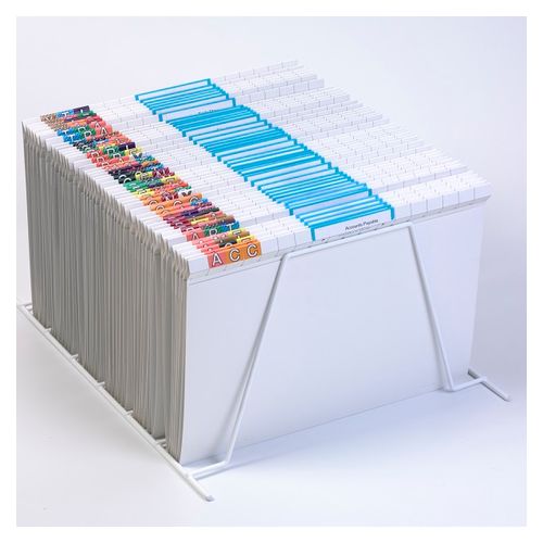 Blue Filing Stack Avery Quickvue Single Drawer Filing Cabinet Conversion Package - Blue ...