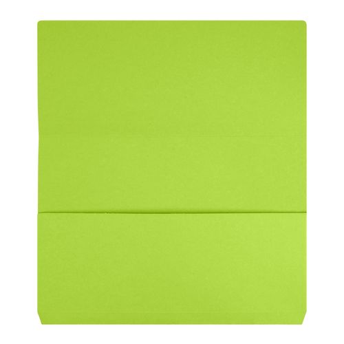 Marbig Slimpick Foolscap Cardboard Document Wallet Green