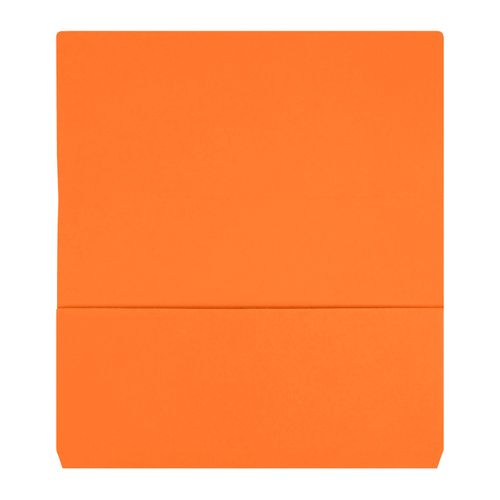 Marbig Slimpick Foolscap Cardboard Document Wallet Orange