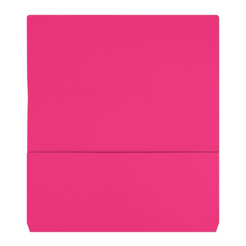 Marbig Slimpick Foolscap Cardboard Document Wallet Pink