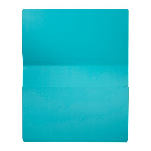 Marbig Slimpick A3 Cardboard Document Wallet Marine Blue
