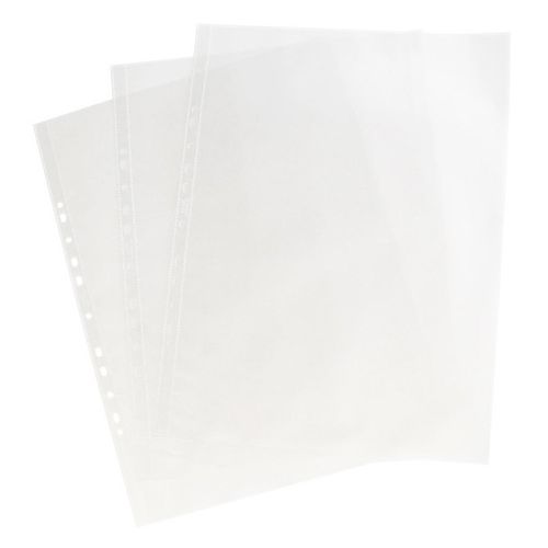 Bantex Sheet Protectors Tough PP A3 120 Micron Portrait Clear Pack 25 ...