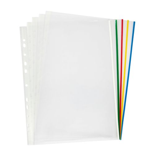 Marbig Sheet Protectors Heavyweight A4 Expanding Pack 10