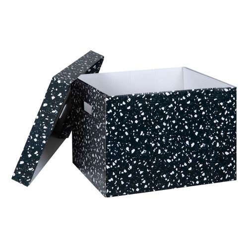 Marbig Coloured Box Archive Terrazzo Pack 10