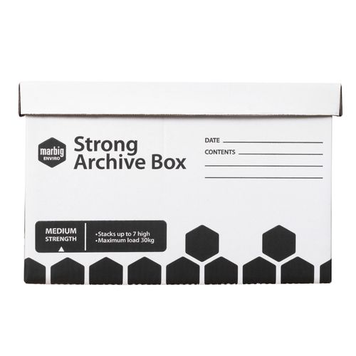 Marbig Strong Archive Box Strong Pack 20