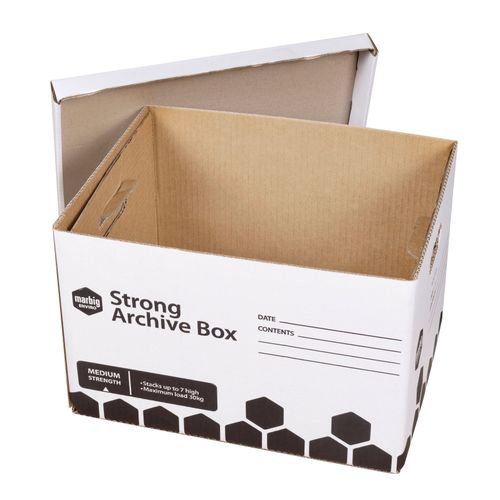 Marbig Strong Archive Box Strong Pack 20