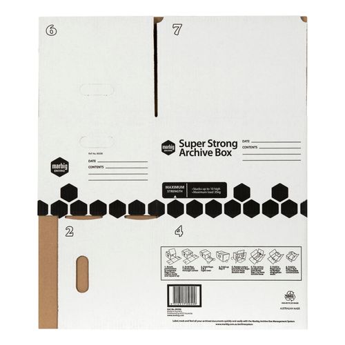 Marbig Archive Box Super Strong Large Pack 12