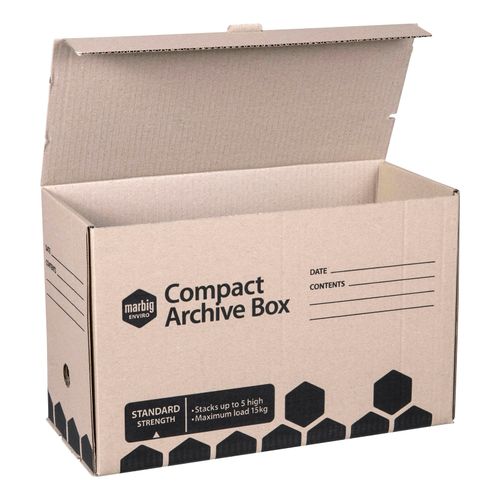 Marbig Enviro Archive Box Compact Pack 5