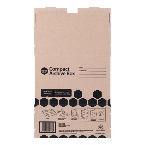 Marbig Enviro Archive Box Compact Pack 5