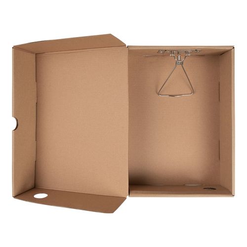 Marbig Enviro Box File A4 80mm Kraft