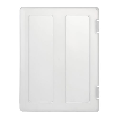 Marbig Plastic A4 Clear File Case With Clip