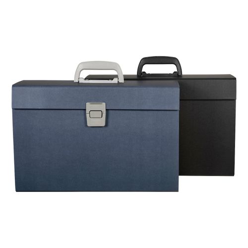 Marbig Carry File with Handle Assorted Colours