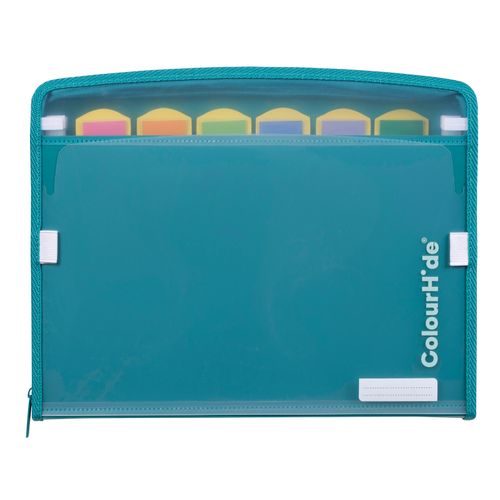 ColourhideExpanding File Zip It File Teal