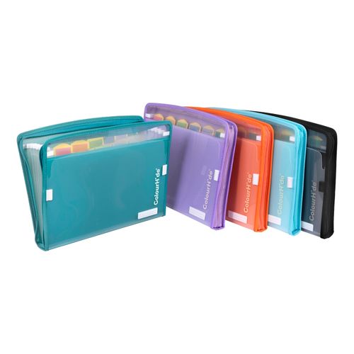 ColourhideExpanding File Zip It File Teal