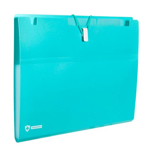 Marbig Professional Expanding File Antimicrobial Blue
